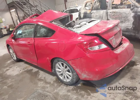 2012 Honda Civic Ex from USA, damaged, VIN 2HGFG3B89CH565486